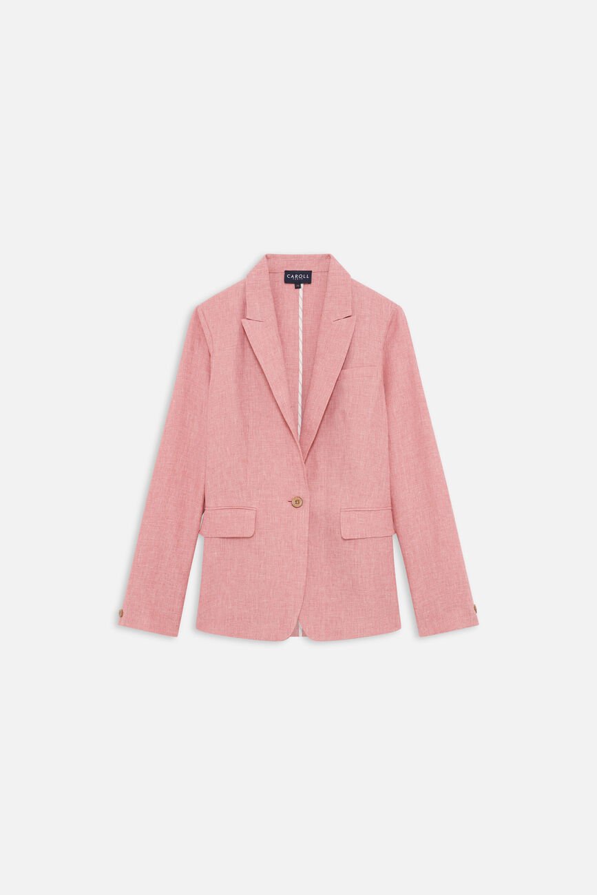Veste volcan rouge foncé femme