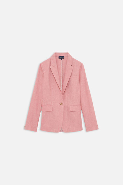 Veste volcan rouge foncé femme