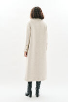 Gabanone2 coat 100% wool ecru woman