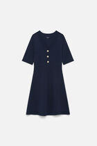 Dress rudie navy blue woman