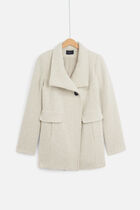 Ali coat ivory woman