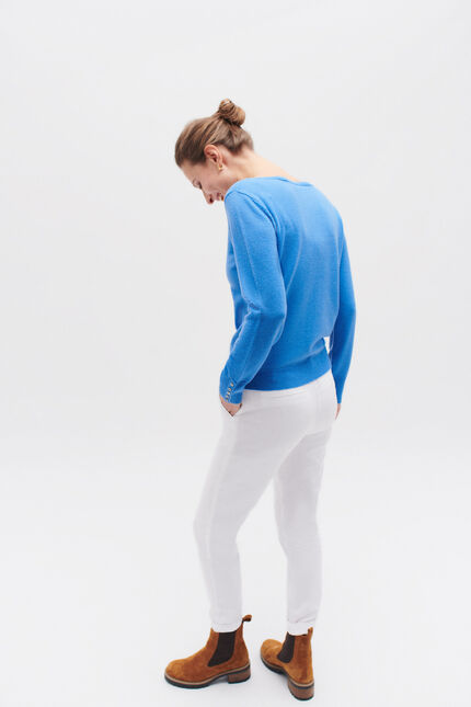 Broek Adelmo wit vrouw