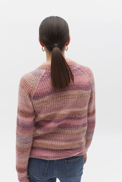pull donia rose clair femme