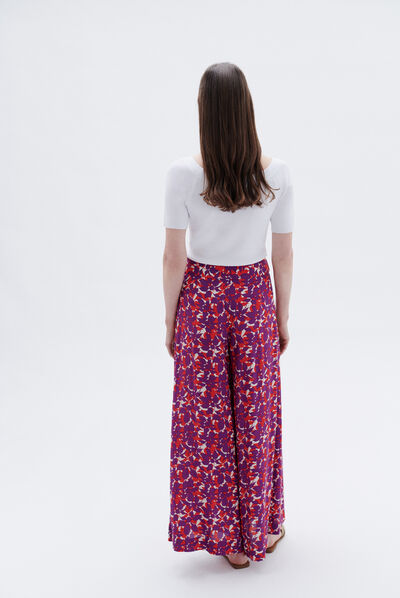 Pantaloni fabrice rosso donna