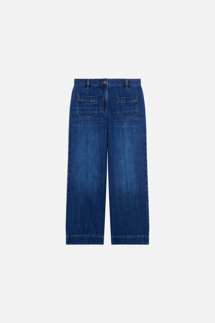 Pantalon Perkins denim double stone femme