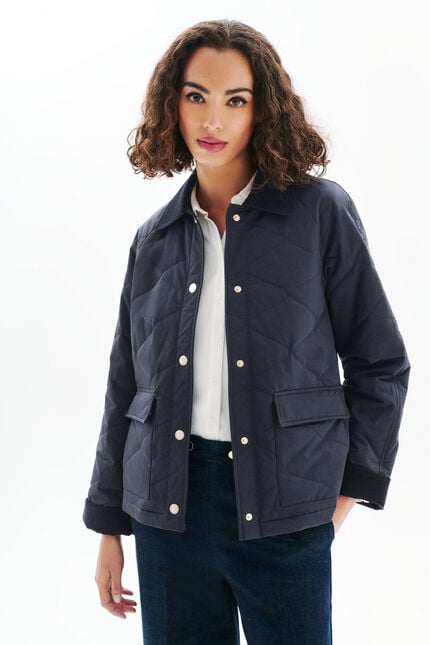 Parka Gombo blu navy donna