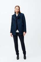 Ali coat navy blue woman