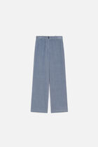 Peluche trousers sky blue woman