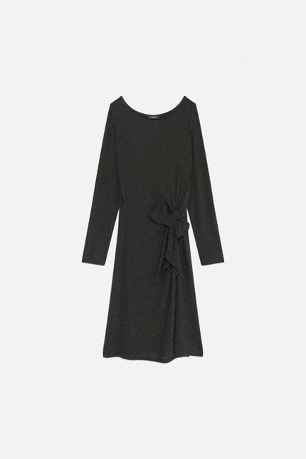 Rvenus dress silver grey woman