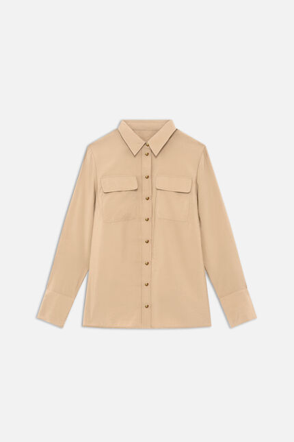 Chemise calyson beige femme
