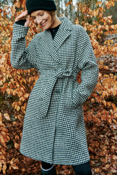 Manteau granta ecru femme