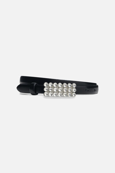 Ceinture diane noir femme