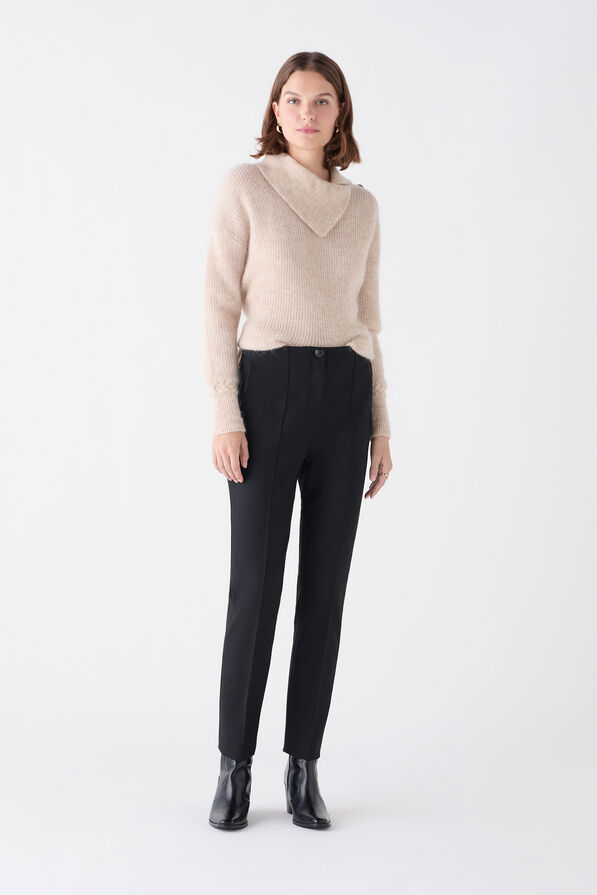 pantalon pianiste noir femme Pantalon pianiste noir femme