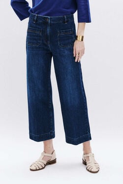 Pantalon Perkins denim double stone femme