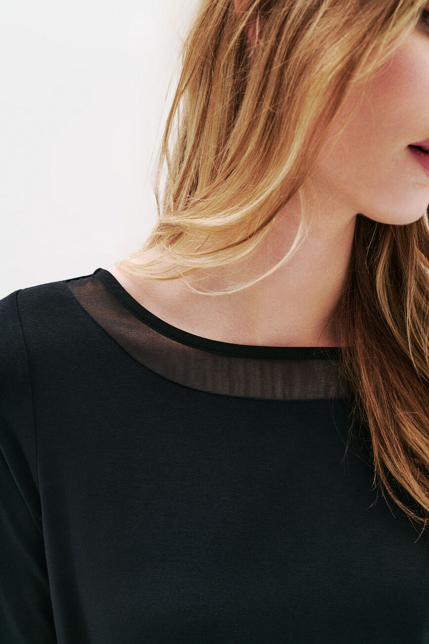 T-shirt Tmalo noir femme
