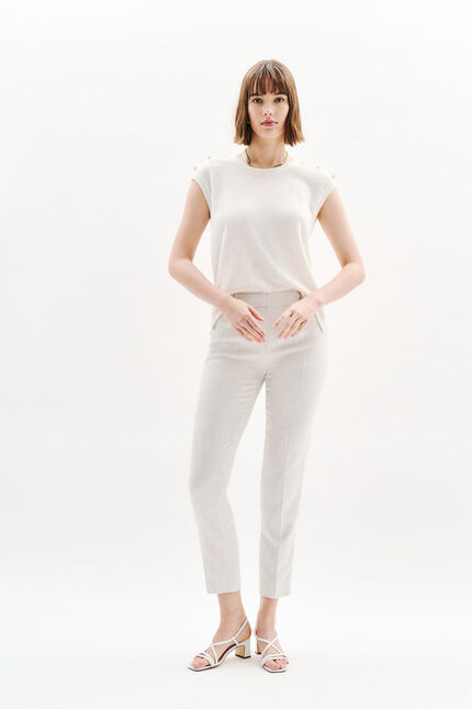 T-shirt Tanna naturfarben damen