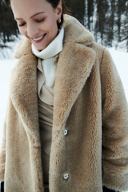 Cappotto Glovis marrone donna