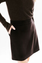 Janette skirt chocolate brown woman