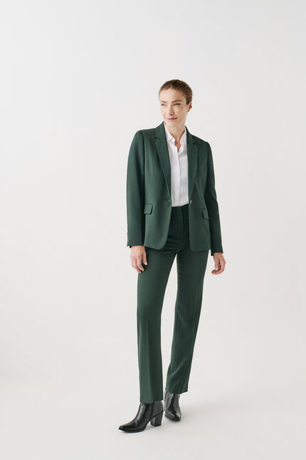 Pantalon pclement2 vert foncé femme
