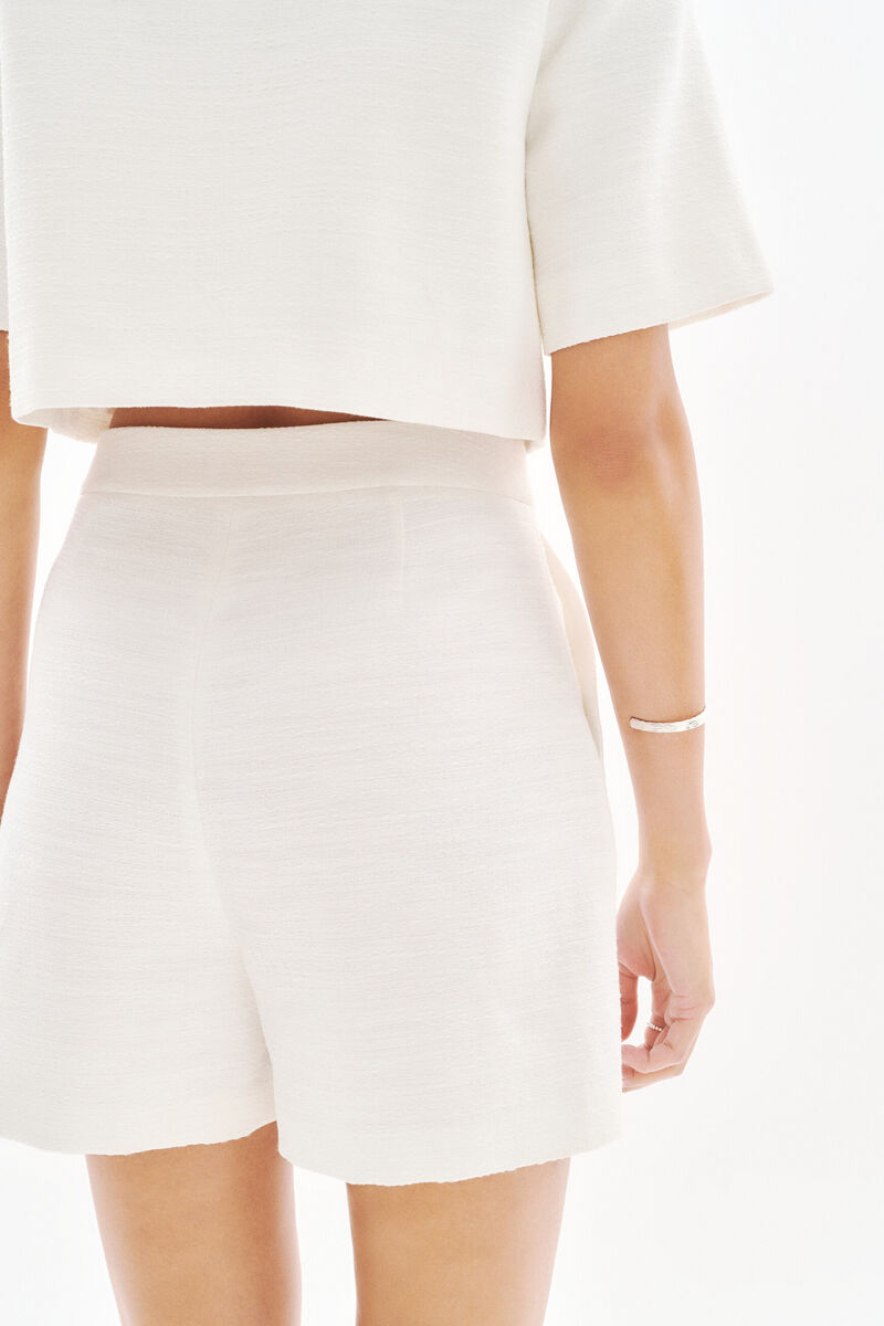 Short Sitamine2 ecru femme