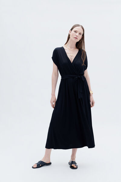 Robe rwendy noir femme