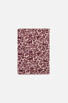 Ines scarf burgundy woman