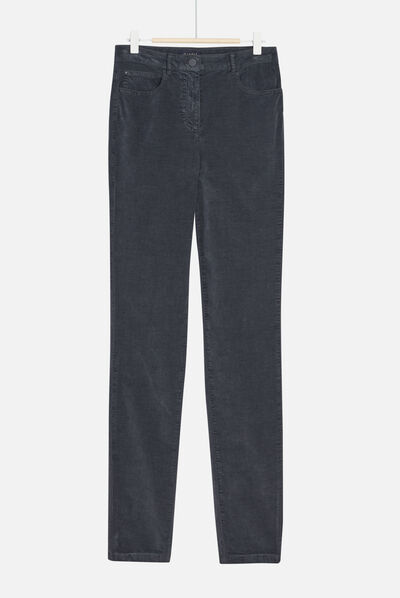 Broek Sylvano donkergrijs vrouw
