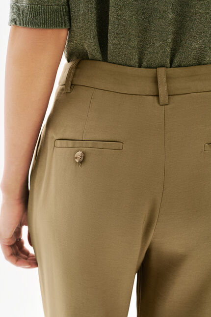 Pantalon Pvicky vert kaki femme