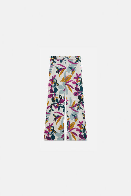 Pantalon peinture 1 prune femme