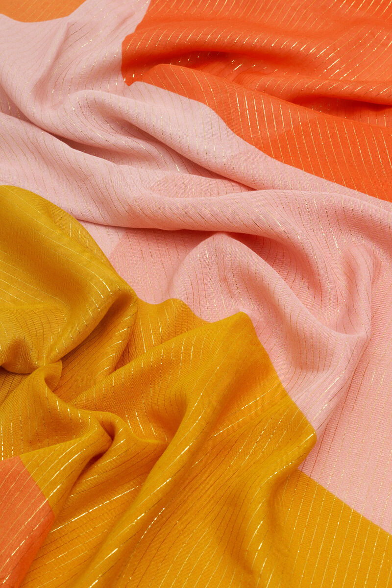 foulard lorela jaune or femme Foulard lorela jaune or femme