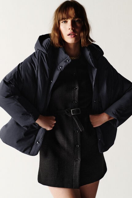 Chaqueta acolchada Goliam azul marino mujer