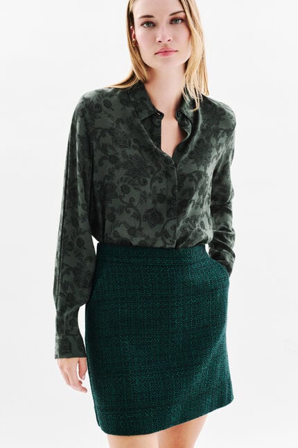 Jamie shirt dark green woman