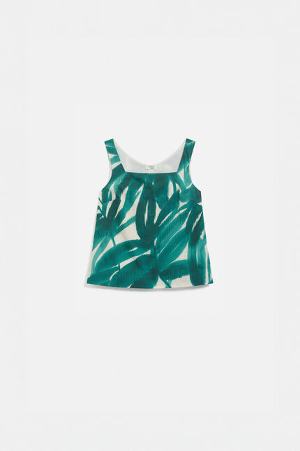 Blouse cavie2 vert emeraude femme