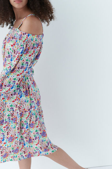 Robe reden denim stone femme