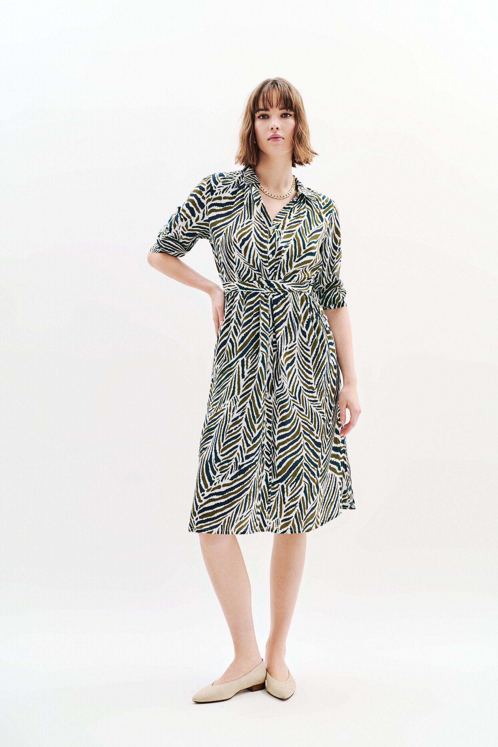Robe Rumilia ecru femme