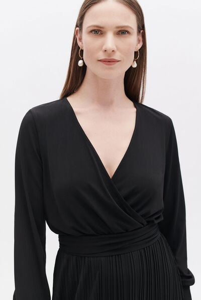 Vestido rapha negro mujer