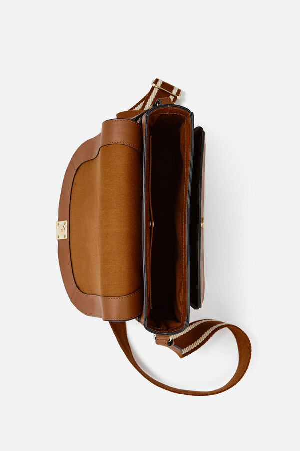 Sierra en cuir naturel tas camel vrouw
