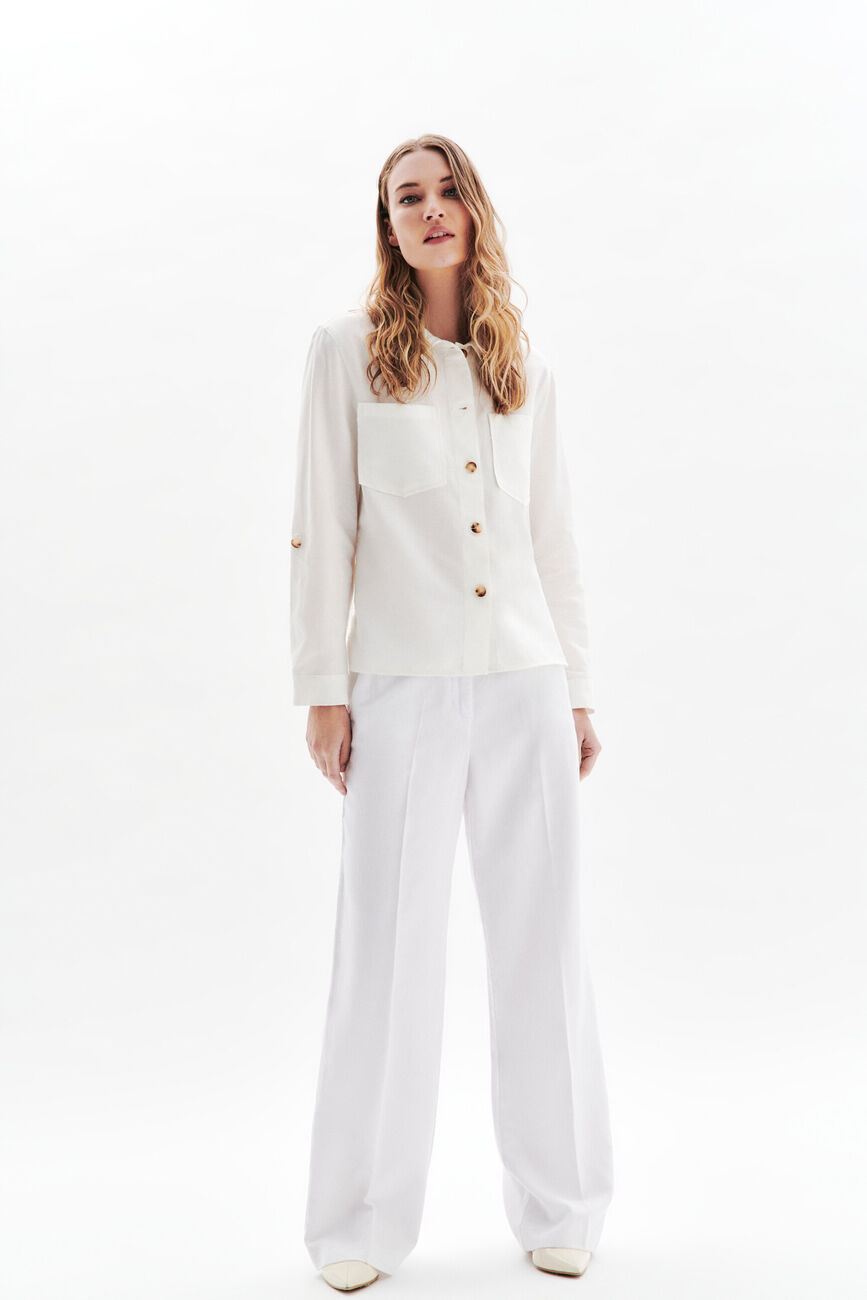Veste Vaky ecru femme