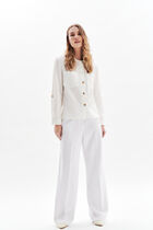 Vaky jacket ecru woman
