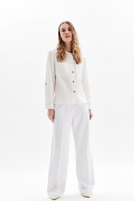 Veste Vaky ecru femme