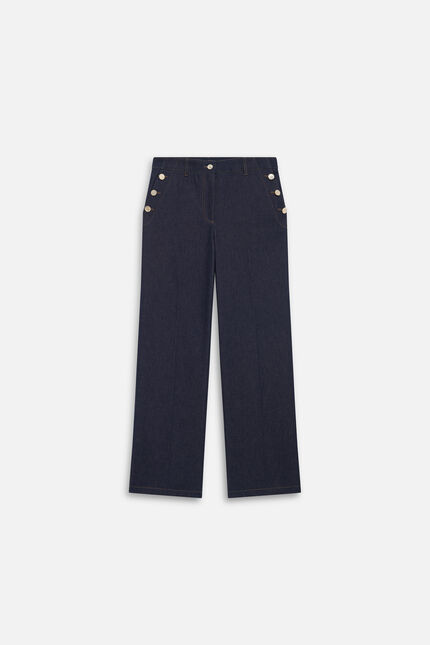 Pantalon pdelhobo denim double stone femme