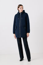 grenouille parka navy blue woman