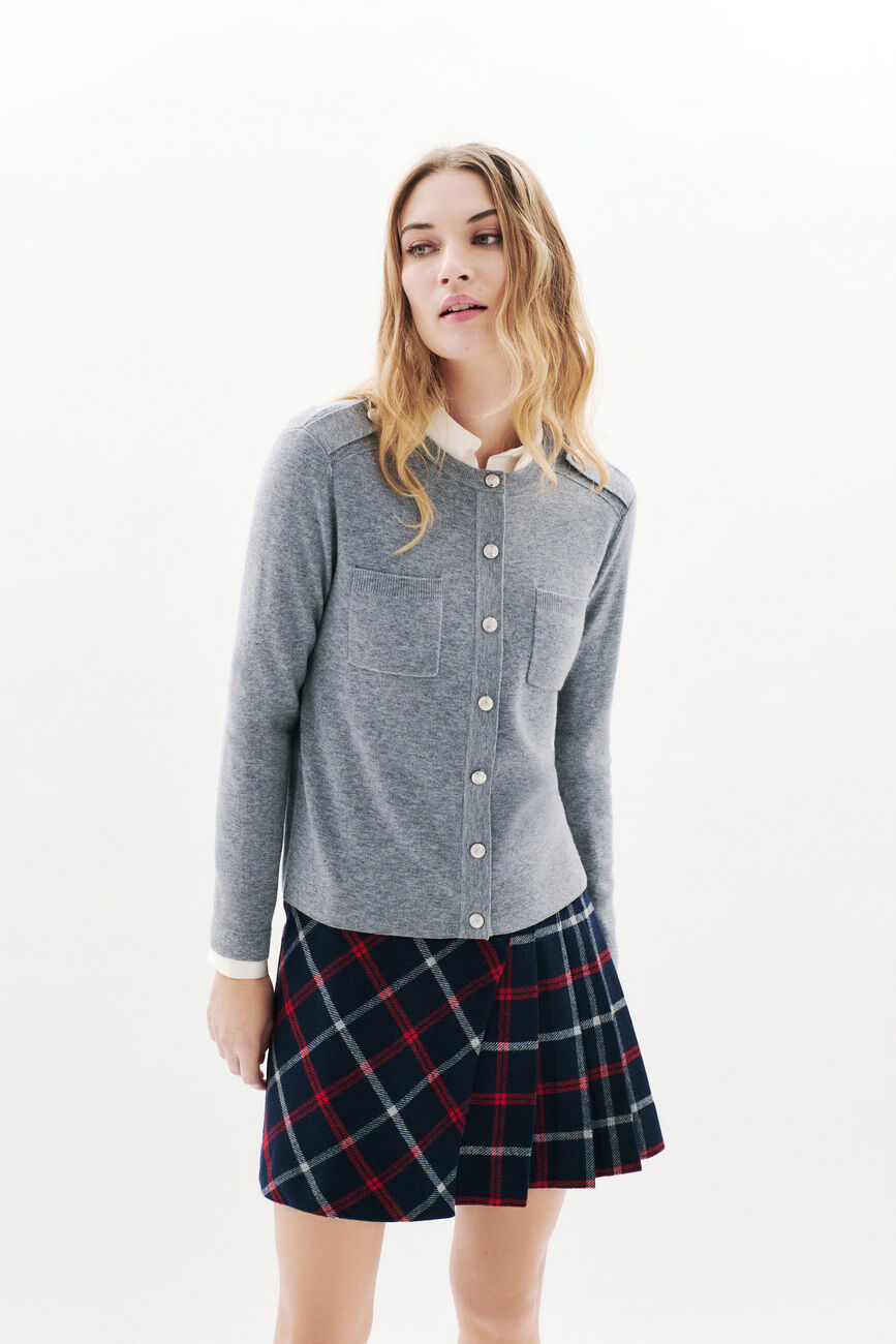 Marjorie sweater grey woman