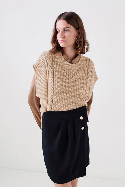 Pull mrudy sable femme
