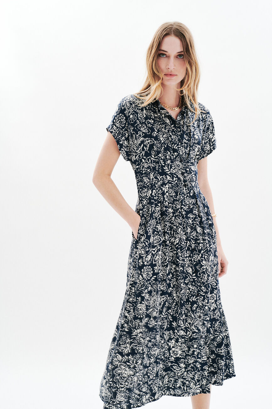 Robe Royale bleu marine femme