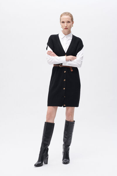 Pull marjorie noir femme