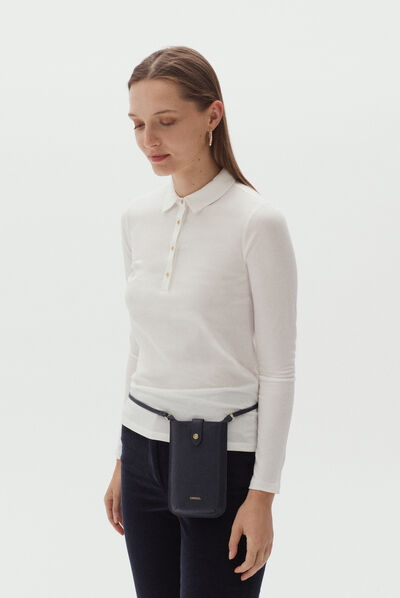 t-shirt tina b avorio donna