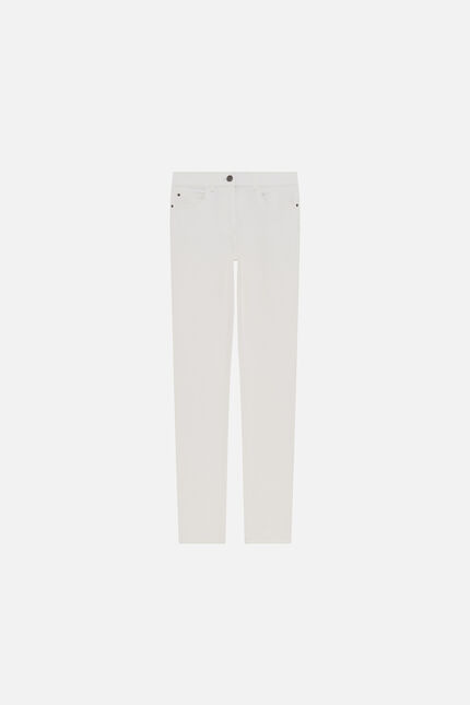 Pantalon Tom blanc femme
