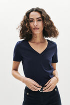 Manon t-shirt navy blue woman