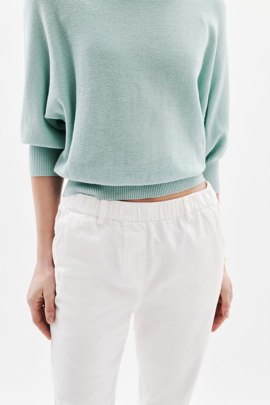 Pnoor-Hose weiss damen